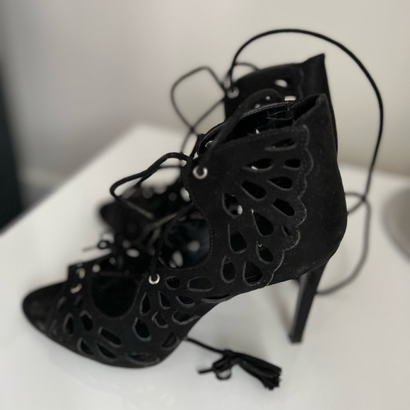 Zara lace up shoes size 38 - Picture 1 of 3
